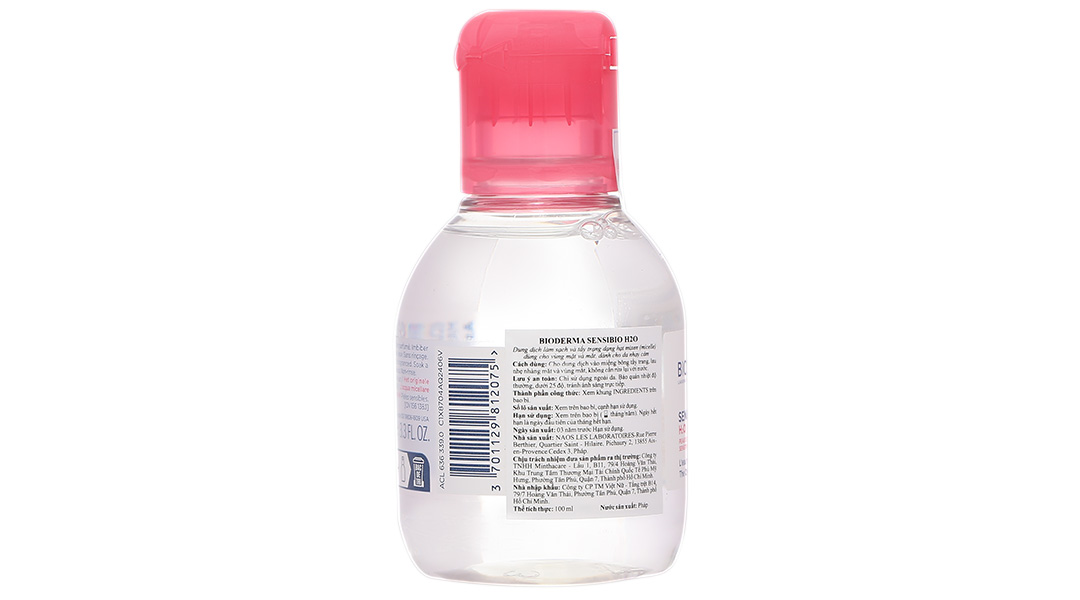 Nước tẩy trang Bioderma Sensibio H2O làm sạch sâu cho da nhạy cảm chai 500ml - 11